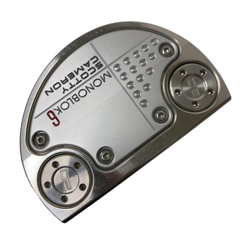【中古】 タイトリスト SCOTTY CAMERON MONOBLOK 6 33in パター PT スチール写真 (フレックス余分の物) メンズ 成人男性用 右利き 右用 D位置づける ゴルフ野球クラブ