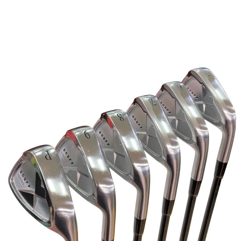 【中古】 ダイワ(グローブライド) ONOFF FORGED(2013) 6S アイアンセット IR SMOOTH KICK MP-713I (フレックスR) メンズ 男性用 右利き 右用 Dランク ゴルフクラブ｜ゴルフパートナー 中古クラブ店