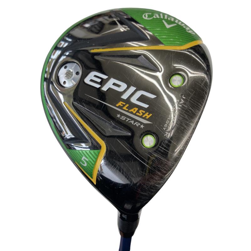 【中古】 キャロウェイ EPIC FLASH STAR  5W フェアウェイウッド FW Speeder EVOLUTION V FW 50 (フレックスS) メンズ 成人男性用 右利き 右用 C位置づける ゴルフ野球クラブ