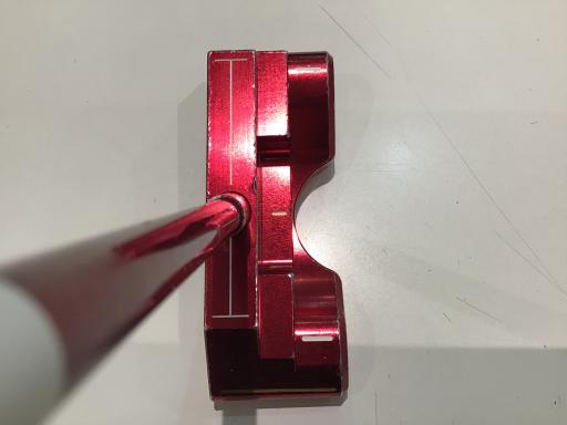 【中古】 キャスコ Red 9/9 2017-18MODEL 34インチ パター PT オリジナルカーボン (フレックスその他) メンズ 男性用 右利き 右用 Cランク ゴルフクラブ
