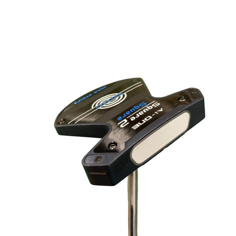 【中古】 オデッセイ Ai-ONE SQUARE 2 SQUARE MAX STRIPE 33インチ パター PT STROKE LAB 90 スチール (フレックスその他) メンズ 男性用 右利き 右用 Bランク ゴルフクラブ