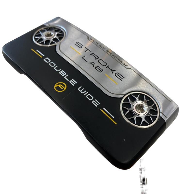 【中古】 オデッセイ STROKE LAB DOUBLE WIDE FLOW(カスタム) パター PT 純正特注シャフト (フレックスその他) メンズ 男性用 右利き 右用 Cランク ゴルフクラブ