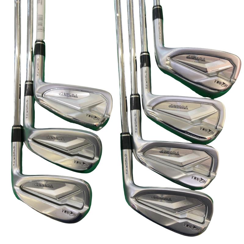 【中古】 本間ゴルフ TOUR WORLD TW757P 8S アイアンセット IR NS PRO 950GH neo (フレックスS) メンズ 男性用 右利き 右用 Cランク ゴルフクラブ