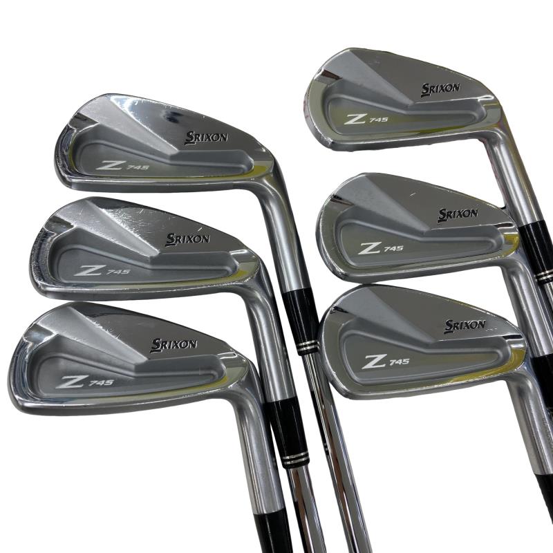 【中古】 ダンロップ SRIXON Z745 6S アイアンセット IR Dynamic Gold D.S.T (フレックスS) メンズ 男性用 右利き 右用 Cランク ゴルフクラブ｜ゴルフパートナー 中古クラブ店