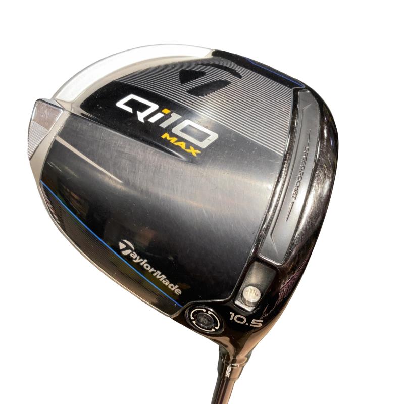 【中古】 テーラーメイド Qi10 MAX 10.5° ドライバー DR Diamana BLUE TM50(Qi10 DR) (フレックスR) メンズ 男性用 右利き 右用 Cランク ゴルフクラブ