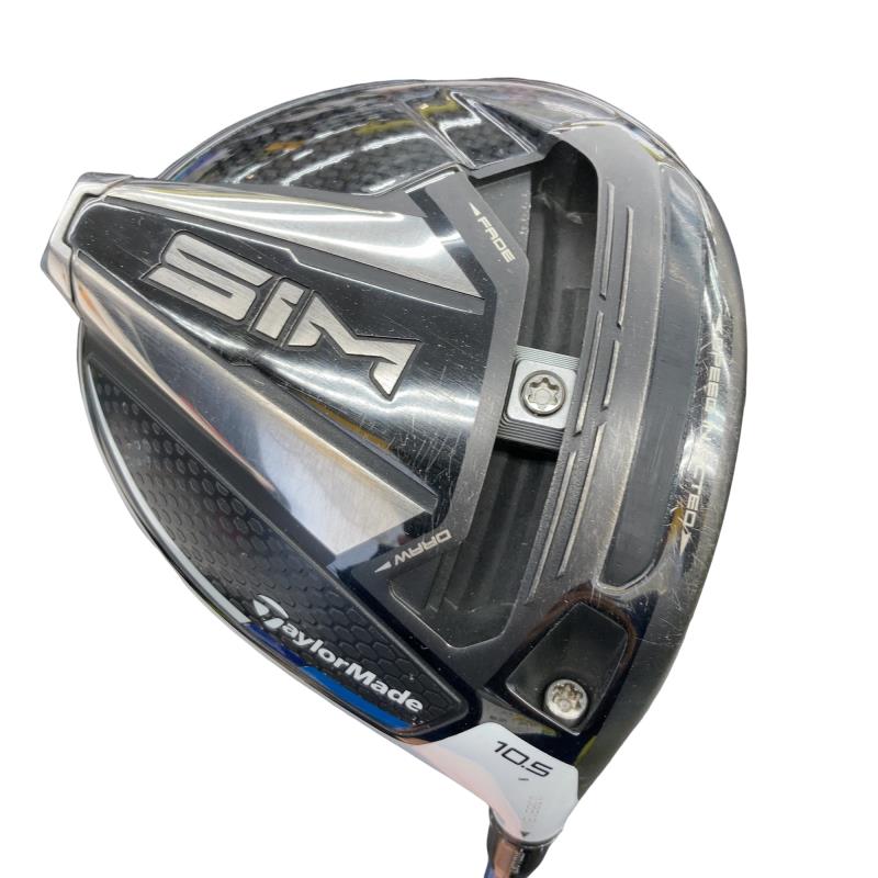 【中古】 テーラーメイド SIM 10.5° ドライバー DR リシャフト (フレックスその他) メンズ 男性用 右利き 右用 Cランク ゴルフクラブ