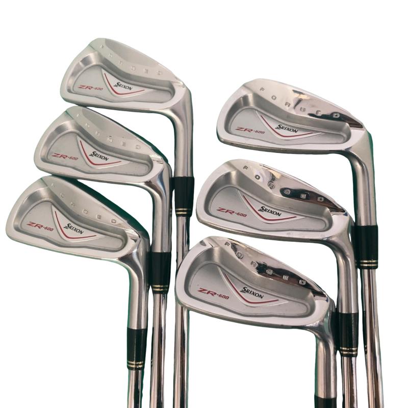 【中古】 ダンロップ SRIXON ZR-600  6S アイアン書き割り IR Dynamic Gold (フレックスS) メンズ 成人男性用 右利き 右用 C位置づける ゴルフ野球クラブ
