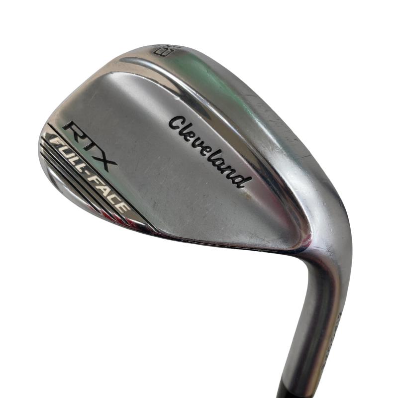 【中古】 クリーブランド Cleveland RTX ZIPCORE FULL-FACE 58°/09° ウェッジ WG 純正特注シャフト (フレックスS) メンズ 男性用 右利き 右用 Cランク ゴルフクラブ
