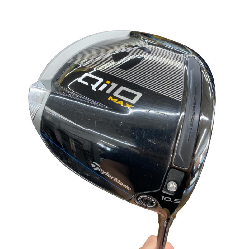 【中古】 テーラーメイド Qi10 MAX 10.5° ドライバー DR Diamana BLUE TM50(Qi10 DR) (フレックスS) メンズ 男性用 右利き 右用 Cランク ゴルフクラブ|ゴルフパートナー 中古クラブ店