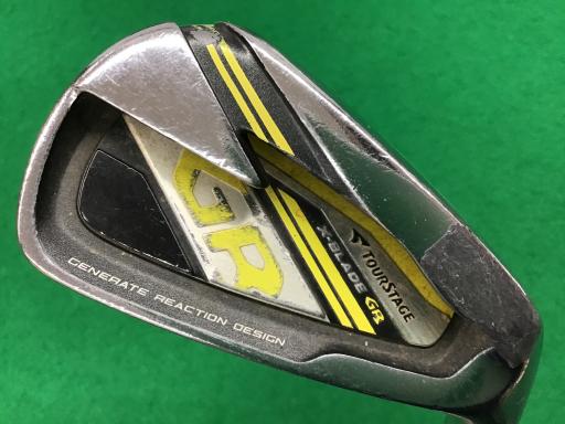 【中古】 ブリヂストン TOURSTAGE X-BLADE GR(2014) 6S アイアン仕掛ける IR Tour AD B14-03i (フレックスR) メンズ 成人男性用 右利き 右用 C序列付ける ゴルフ野球クラブ