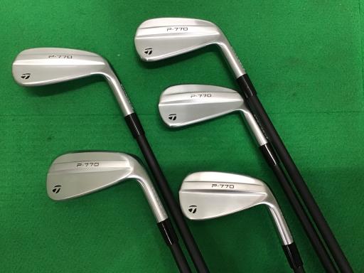 【中古】 テーラーメイド Taylor Made P・770(2024) 5S アイアンセット IR 純正特注シャフト (フレックスS) メンズ 男性用 右利き 右用 Cランク ゴルフクラブ｜ゴルフパートナー 中古クラブ店