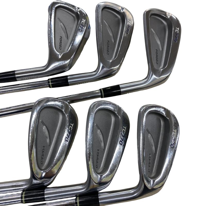 【中古】 フォーティーン TC-770 FORGED(2015) 6S アイアン書き割り IR NS PRO MODUS3 TOUR105 (フレックスS) メンズ 成人男性用 右利き 右用 C位置づける ゴルフ野球クラブ