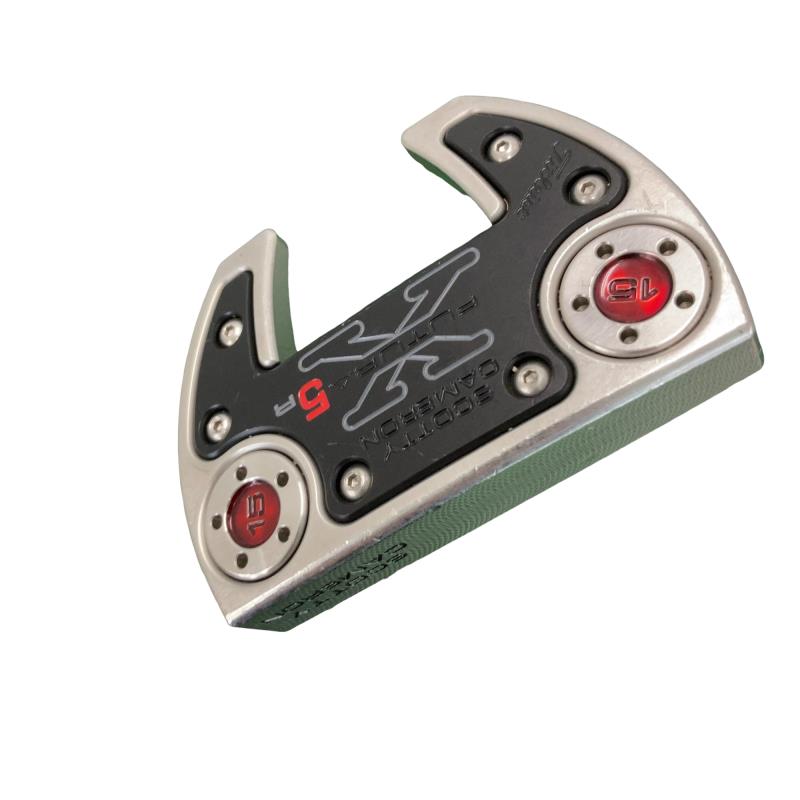 【中古】 タイトリスト SCOTTY CAMERON FUTURA X5R 34in パター PT スチール写真 (フレックス余分の物) メンズ 成人男性用 右利き 右用 C価値づける ゴルフ野球クラブ