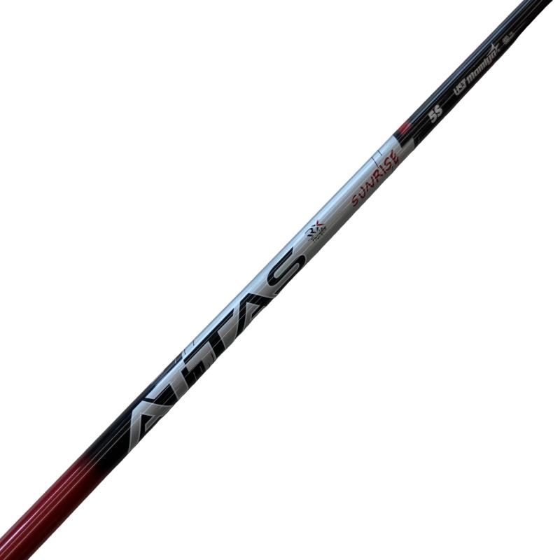 【中古】 テーラーメイドスリーブ付き(Qi4D系) マミヤドライバー用 シャフト ATTAS RX SUNRISE RED 5 (フレックスS)Bランク ゴルフクラブ｜ゴルフパートナー 中古クラブ店