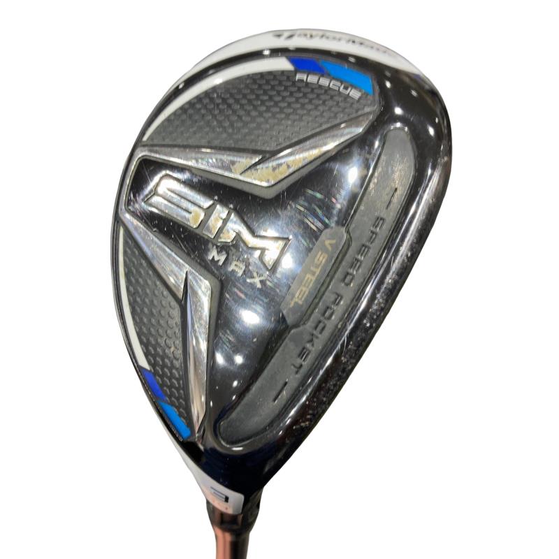 【中古】 テーラーメイド SIM MAX U3 ユーティリティ UT TENSEI BLUE TM60(UT) (フレックスS) メンズ 男性用 右利き 右用 Cランク ゴルフクラブ