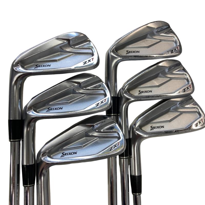 【中古】 ダンロップ SRIXON ZX7 6S レフティ アイアンセット IR 純正特注シャフト (フレックスS) メンズ 男性用 左利き レフティ 左用 Cランク ゴルフクラブ｜ゴルフパートナー 中古クラブ店
