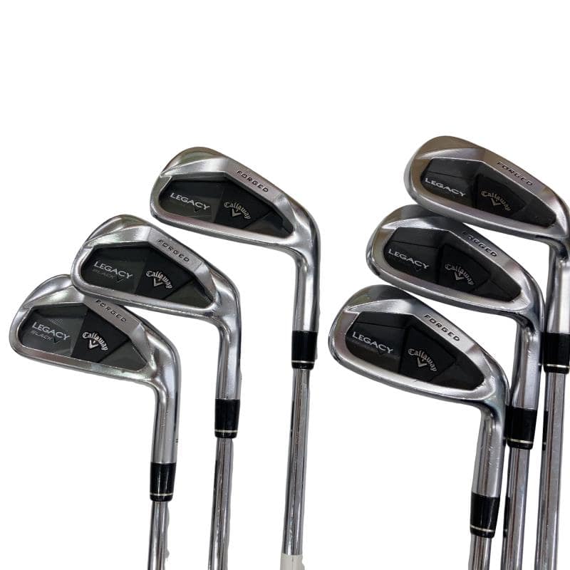 【中古】 キャロウェイ LEGACY BLACK 6S アイアンセット IR NS PRO MODUS3 TOUR120 (フレックスS) メンズ 男性用 右利き 右用 Dランク ゴルフクラブ｜ゴルフパートナー 中古クラブ店