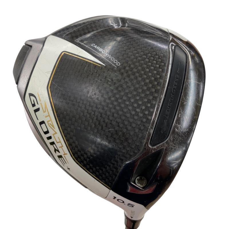 【中古】 テーラーメイド STEALTH GLOIRE+ 10.5° ドライバー DR SPEEDER NX for TM(DR) (フレックスSR) メンズ 男性用 右利き 右用 Dランク ゴルフクラブ