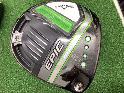 【中古】 キャロウェイ EPIC MAX 9° ドライバー DR 純正特注シャフト (フレックスS) メンズ 男性用 右利き 右用 Cランク ゴルフクラブ