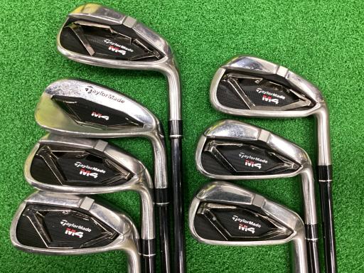 【中古】 仕立て屋御手伝いさん M4(2021) 8S アイアン仕掛ける IR Fujikura ATMOS Red 6 (フレックスR) メンズ 成人男性用 右利き 右用 D序列付ける ゴルフ野球クラブ