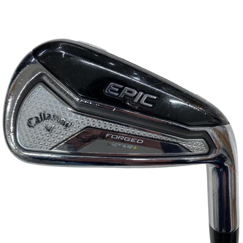 【中古】 キャロウェイ EPIC FORGED STAR 7S アイアンセット IR Speeder EVOLUTION for CW(IR) (フレックスR) メンズ 男性用 右利き 右用 Bランク ゴルフクラブ