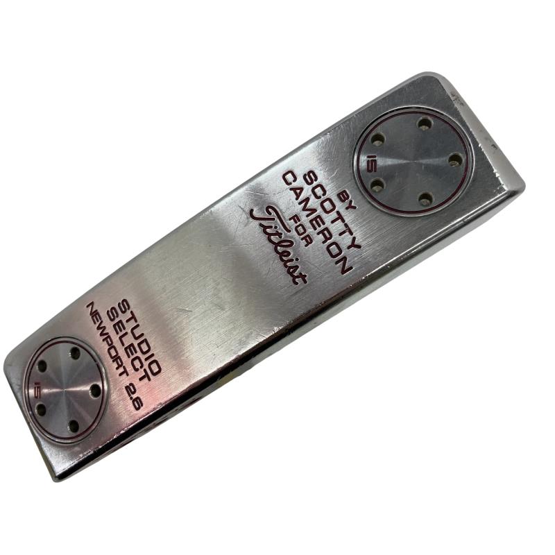 【中古】 タイトリスト SCOTTY CAMERON STUDIO SELECT NEWPORT 2.5 34in パター PT スチール写真 (フレックス余分の物) メンズ 成人男性用 右利き 右用 C序列付ける ゴルフ野球クラブ