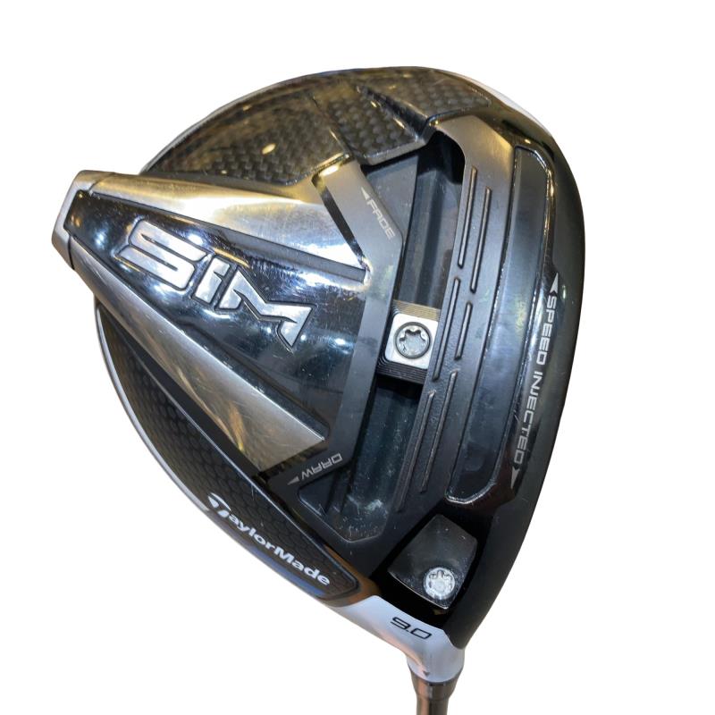 【中古】 テーラーメイド SIM 9&deg; ドライバー DR 純正特注シャフト (フレックスS) メンズ 男性用 右利き 右用 Cランク ゴルフクラブ｜ゴルフパートナー 中古クラブ店