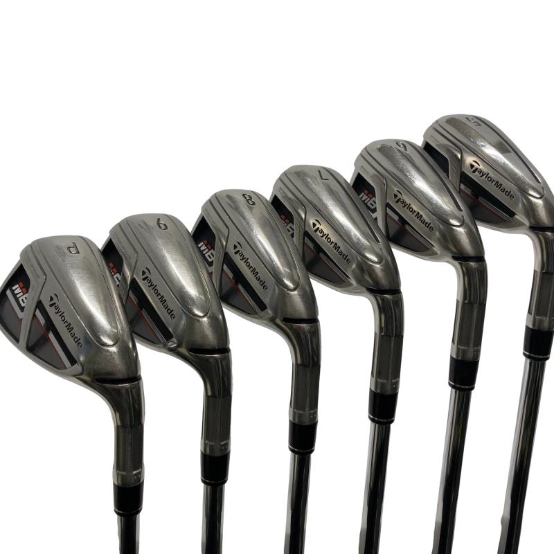 【中古】 仕立て屋御手伝いさん M6 6S アイアン仕掛ける IR RE-AX 85 STEEL (フレックスR) メンズ 成人男性用 右利き 右用 D序列付ける ゴルフ野球クラブ