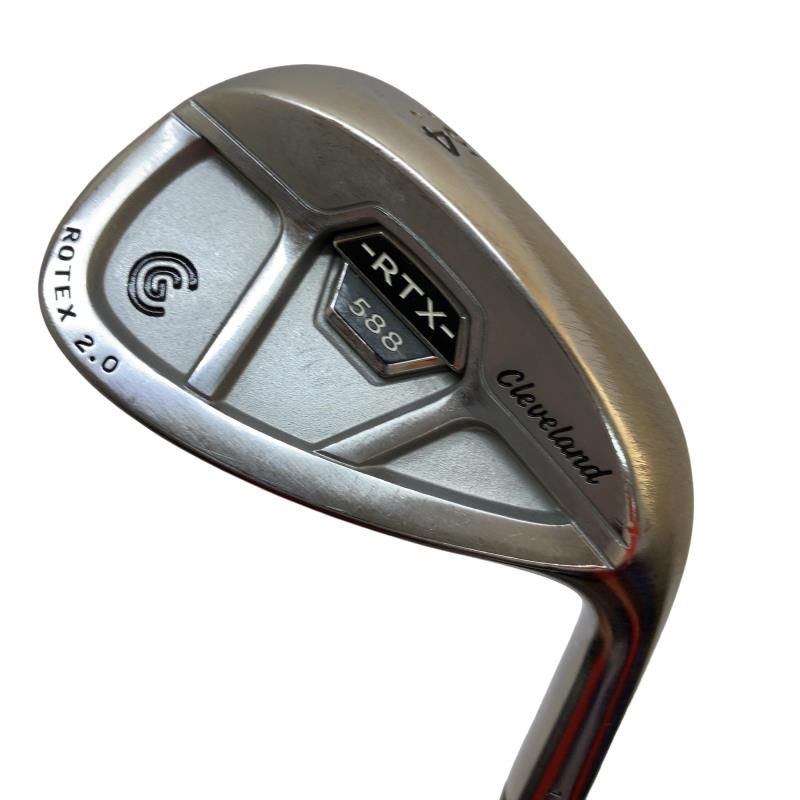 【中古】 クリーブランド Cleveland 588 RTX 2.0 キャビティバック ツアーサテン 54°/12° ウェッジ WG Dynamic Gold (フレックスS) メンズ 男性用 右利き 右用 Cランク ゴルフクラブ