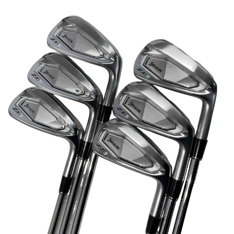 【中古】 ダンロップ SRIXON ZXi5 6S アイアンセット IR リシャフト (フレックスその他) メンズ 男性用 右利き 右用 Cランク ゴルフクラブ｜ゴルフパートナー 中古クラブ店