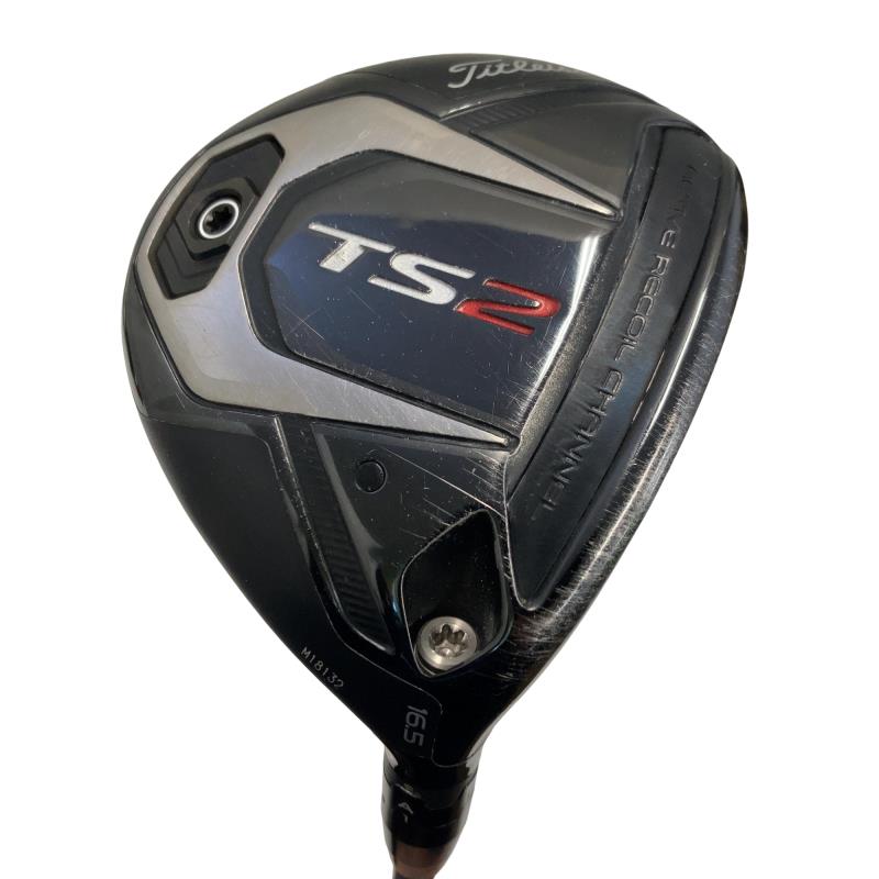 【中古】 タイトリスト TS2 16.5° フェアウェイウッド FW Titleist Speeder 519 EVOLUTION (フレックスSR) メンズ 男性用 右利き 右用 Cランク ゴルフクラブ
