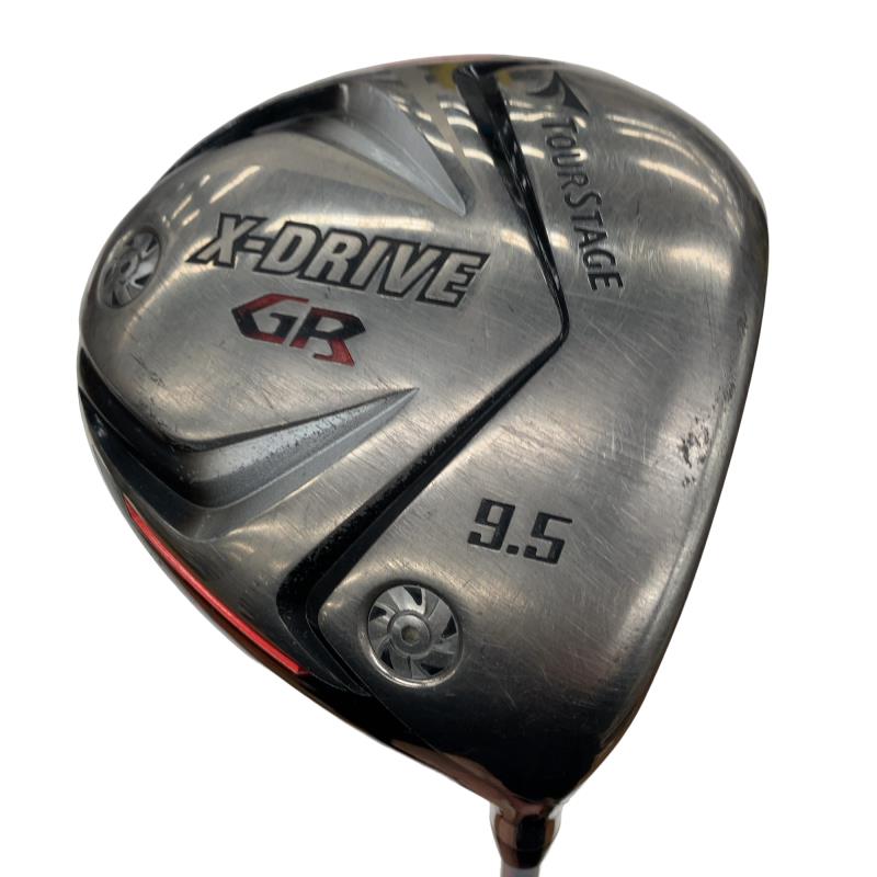 【中古】 ブリヂストン TOURSTAGE X-DRIVE GR(2012)  9.5° １番ウッド DR FUBUKI K60 (フレックスS) メンズ 成人男性用 右利き 右用 C価値づける ゴルフ野球クラブ