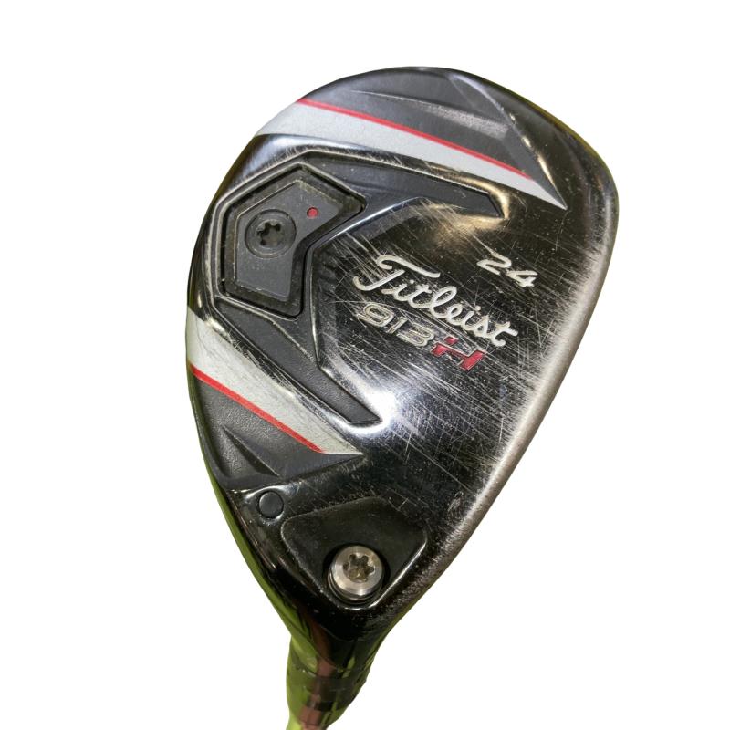 【中古】 タイトリスト 913 H 24° ありがた味 UT Dynamic Gold (フレックスS) メンズ 成人男性用 右利き 右用 C位置づける ゴルフ野球クラブ