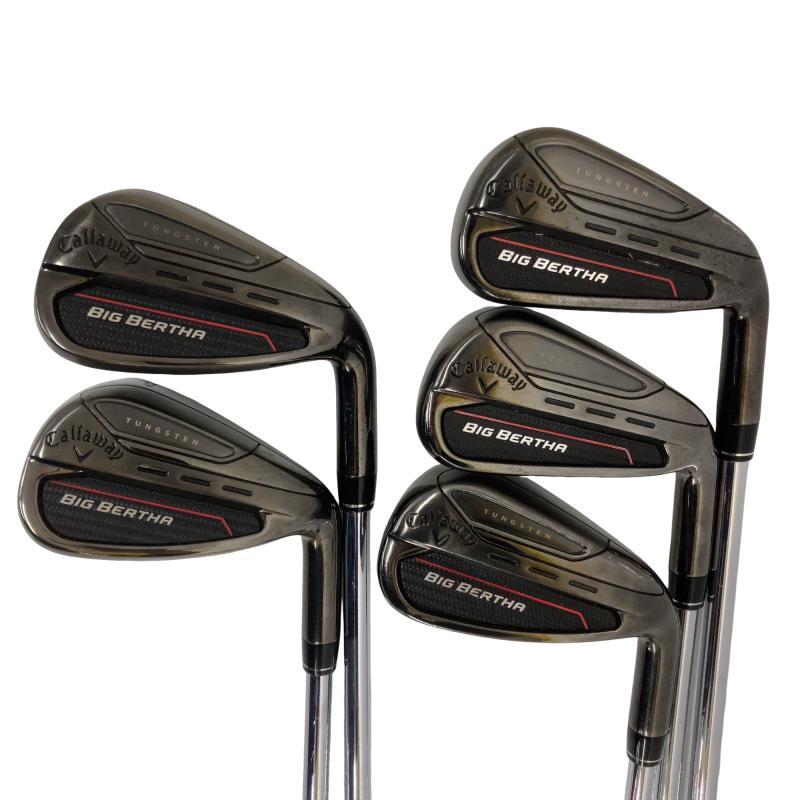 【中古】 キャロウェイ BIG BERTHA(2023) 5S アイアンセット IR NS PRO 950GH neo (フレックスS) メンズ 男性用 右利き 右用 Cランク ゴルフクラブ