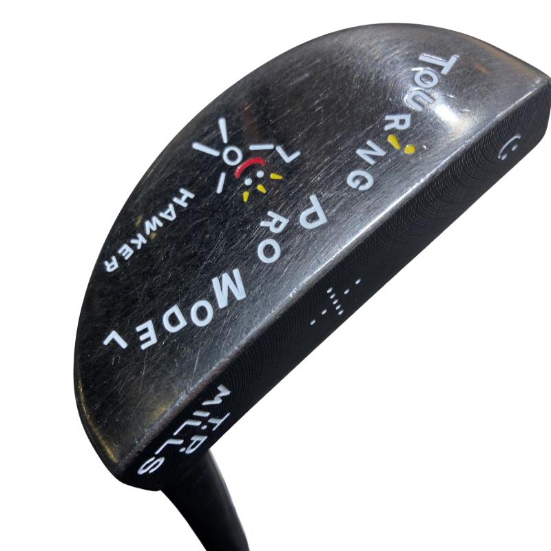 【中古】 T・P ミルズ TOURING PRO MODEL HAWKER(ダークニッケルメッキ) 34インチ パター PT スチール (フレックスその他) メンズ 男性用 右利き 右用 Cランク ゴルフクラブ