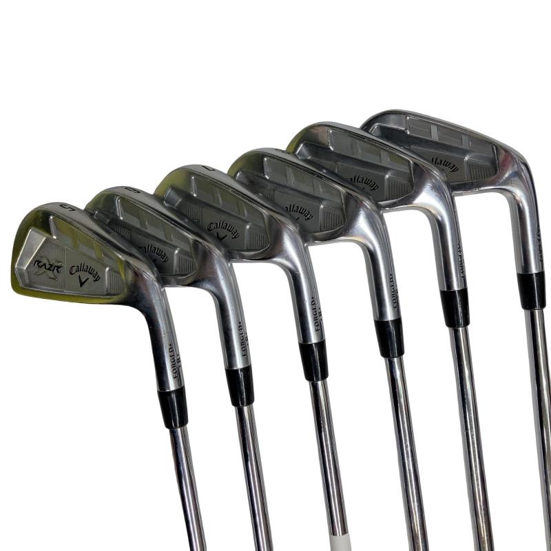 【中古】 キャロウェイ RAZR X FORGED 6S アイアンセット IR Dynamic Gold (フレックスS) メンズ 男性用 右利き 右用 Cランク ゴルフクラブ｜ゴルフパートナー 中古クラブ店