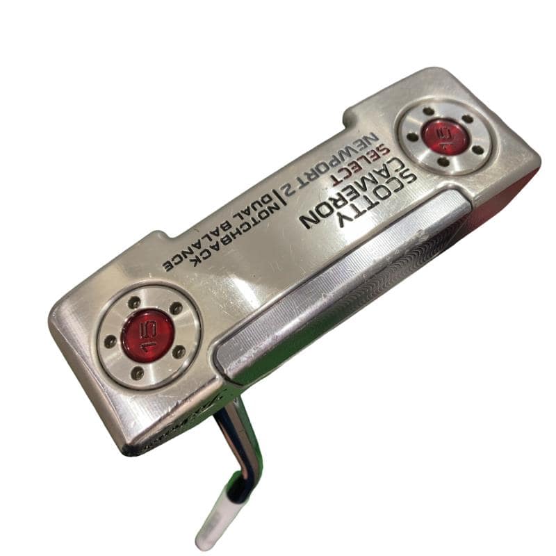 【中古】 タイトリスト SCOTTY CAMERON select NEWPORT 2 NOTCHBACK(2016) DUAL BALANCE 37インチ パター PT スチール (フレックスその他) メンズ 男性用 右利き 右用 Cランク ゴルフクラブ｜ゴルフパートナー 中古クラブ店