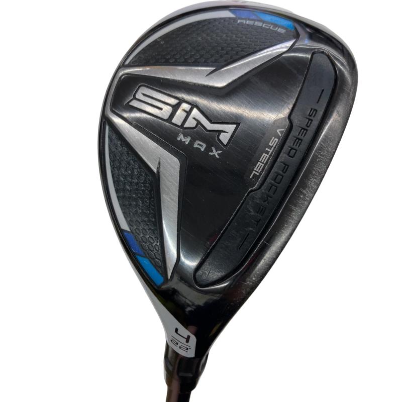 【中古】 テーラーメイド SIM MAX U4 ユーティリティ UT 純正特注シャフト (フレックスS) メンズ 男性用 右利き 右用 Cランク ゴルフクラブ 15,262円