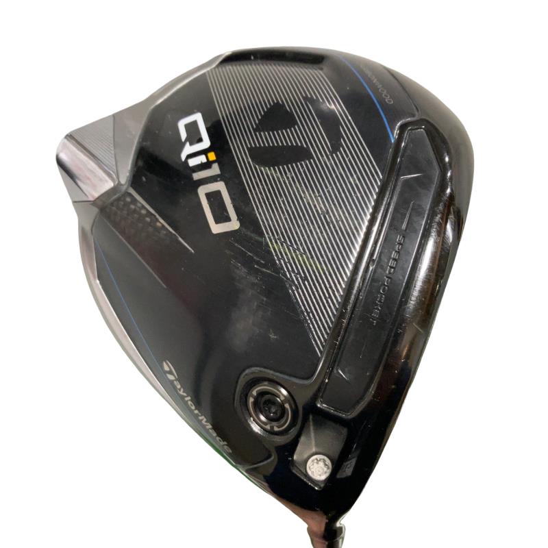 【中古】 テーラーメイド Qi10 9° ドライバー DR 純正特注シャフト (フレックスS) メンズ 男性用 右利き 右用 Cランク ゴルフクラブ