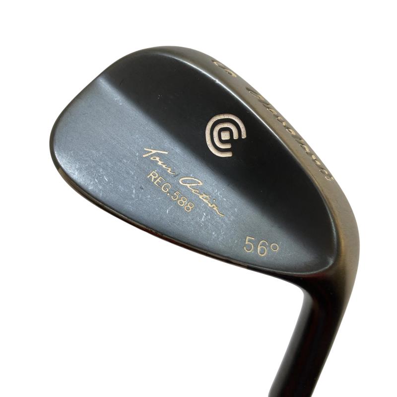 【中古】 クリーブランド TOUR ACTION 588 ガンメタル 56° ウェッジ WG Dynamic Gold (フレックスその他) メンズ 男性用 右利き 右用 Cランク ゴルフクラブ