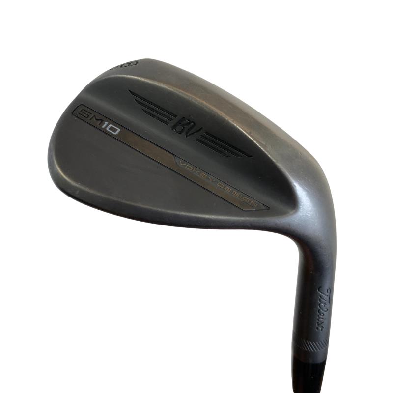 【中古】 タイトリスト VOKEY SPIN MILLED SM10 ジェットブラック 58°/12°D ウェッジ WG Dynamic Gold (フレックスS) メンズ 男性用 右利き 右用 Cランク ゴルフクラブ|ゴルフパートナー 中古クラブ店
