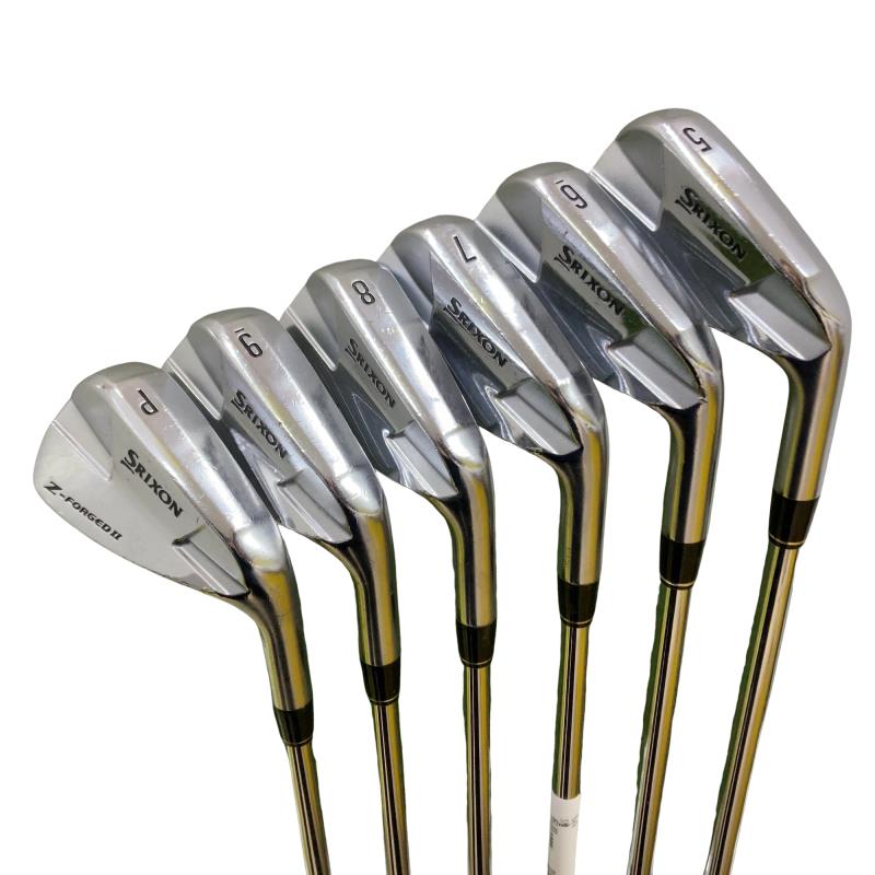 【中古】 ダンロップ SRIXON Z-FORGED II 6S アイアンセット IR リシャフト (フレックスその他) メンズ 男性用 右利き 右用 Cランク ゴルフクラブ｜ゴルフパートナー 中古クラブ店