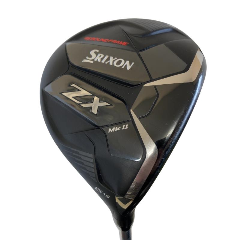 【中古】 ダンロップ SRIXON ZX Mk II 5W フェアウェイウッド FW 純正特注シャフト (フレックスX) メンズ 男性用 右利き 右用 Dランク ゴルフクラブ