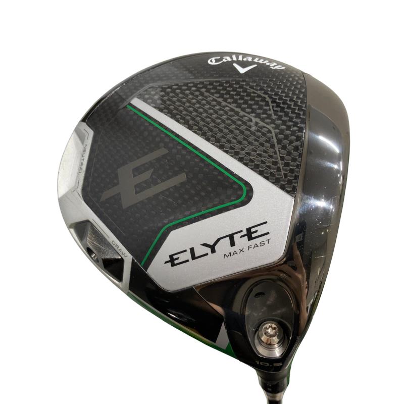 【中古】 キャロウェイ ELYTE MAX FAST 10.5° ドライバー DR LIN-Q GREEN 40 for CW(ELYTE DR) (フレックスSR) メンズ 男性用 右利き 右用 Bランク ゴルフクラブ