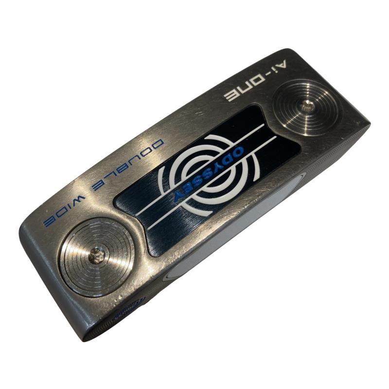 【中古】 オデッセイ Ai-ONE DOUBLE WIDE DB シルバー 34インチ パター PT STROKE LAB 90 スチール (フレックスその他) メンズ 男性用 右利き 右用 Bランク ゴルフクラブ｜ゴルフパートナー 中古クラブ店