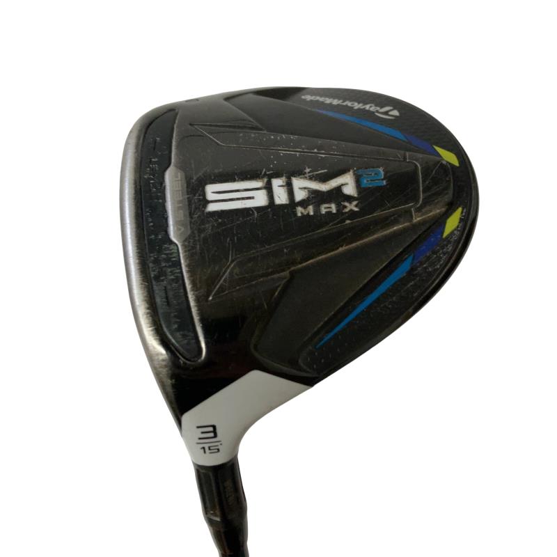 【中古】 テーラーメイド SIM2 MAX 3W レフティ フェアウェイウッド FW 純正特注シャフト (フレックスX) メンズ 男性用 左利き レフティ 左用 Cランク ゴルフクラブ|ゴルフパートナー 中古クラブ店