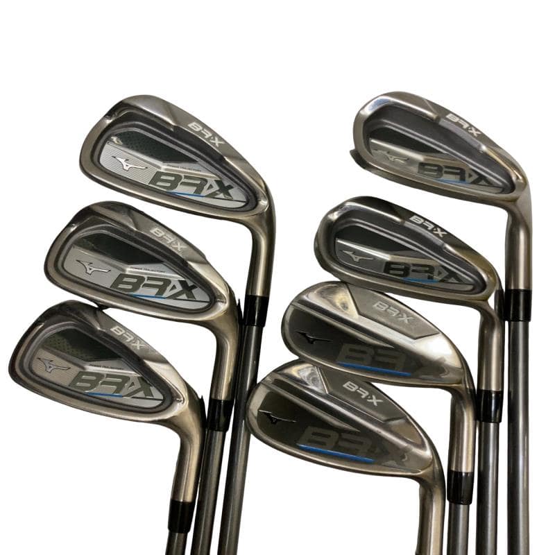 【中古】 ミズノ BR-X 7S アイアン仕掛ける IR BR-X (フレックスR) メンズ 成人男性用 右利き 右用 C序列付ける ゴルフ野球クラブ