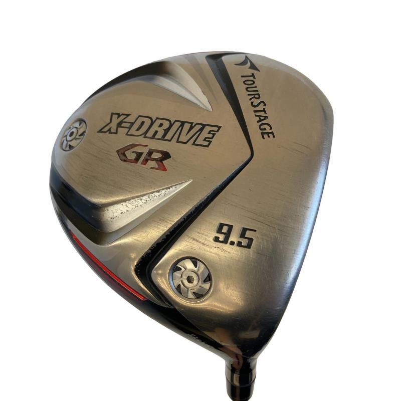 【中古】 ブリヂストン TOURSTAGE X-DRIVE GR(2012)  9.5° １番ウッド DR Tour AD B12-03w (フレックスS) メンズ 成人男性用 右利き 右用 D序列付ける ゴルフ野球クラブ