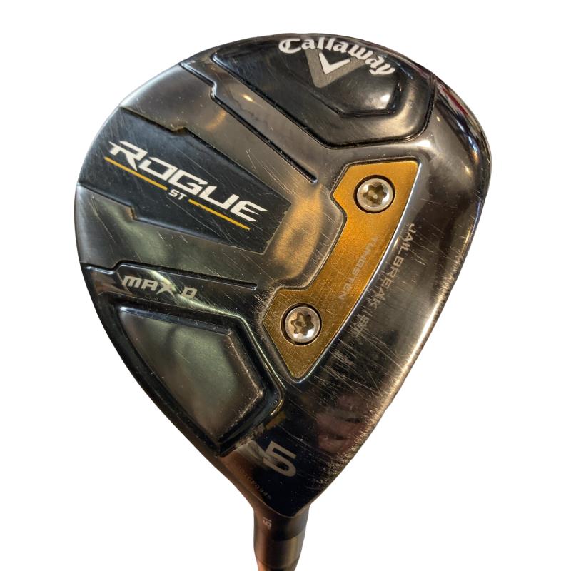 【中古】 キャロウェイ ROGUE ST MAX D 5W フェアウェイウッド FW VENTUS 5 for CW(ROGUE ST FW) (フレックスR) メンズ 男性用 右利き 右用 Cランク ゴルフクラブ