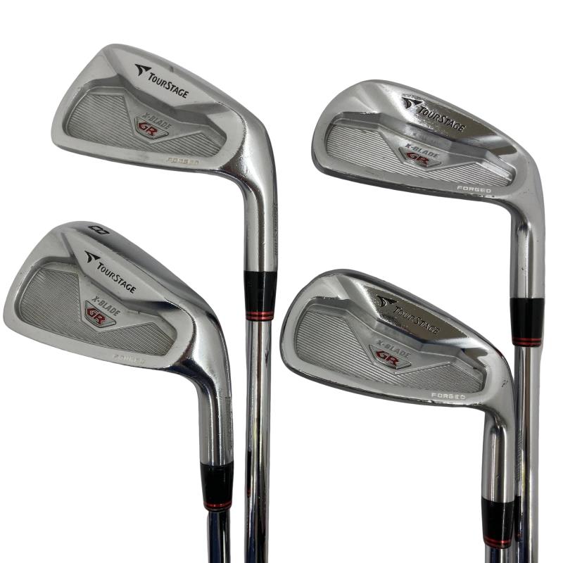【中古】 ブリヂストン TOURSTAGE X-BLADE GR FORGED 6S アイアンセット IR NS PRO 950GH ウェイトフロー (フレックスS) メンズ 男性用 右利き 右用 Cランク ゴルフクラブ